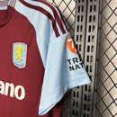 Camisa Aston Villa Villa Home 24/25 Castore Torcedor Masculina