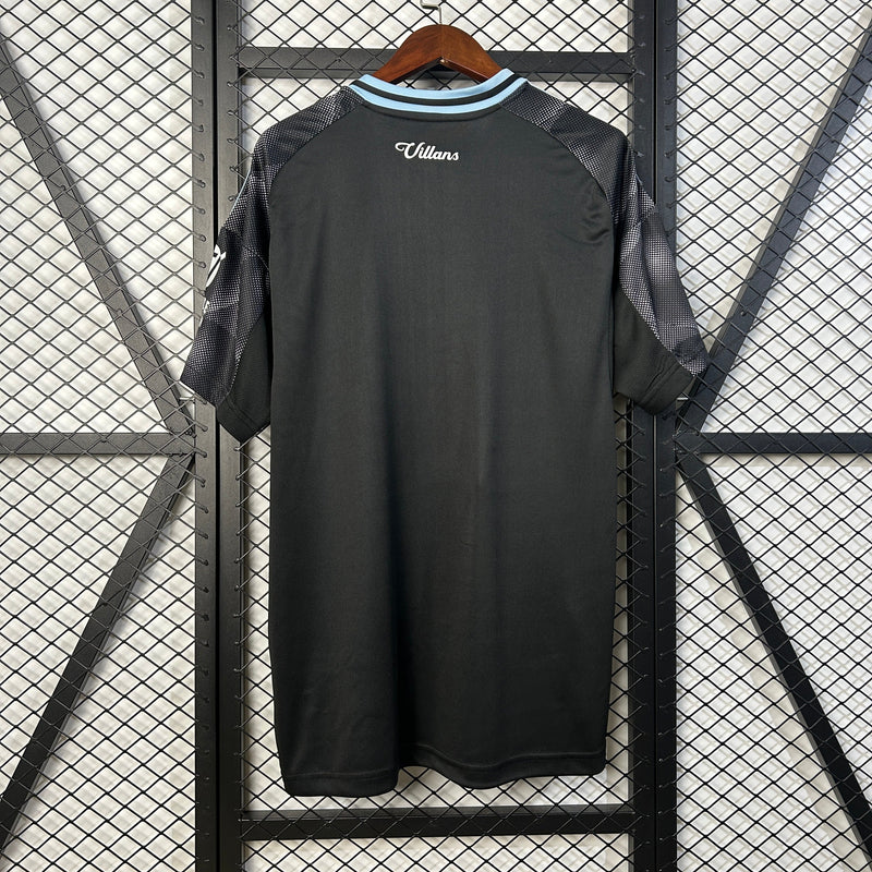 Camisa Aston Villa Away 25/26 Castore Torcedor Masculina - Lançamento