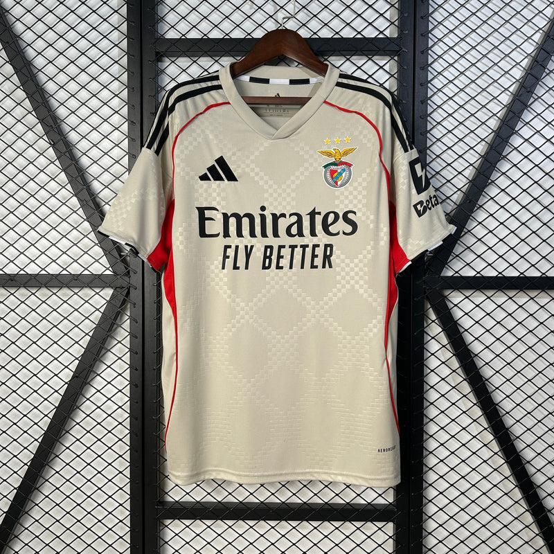 Benfica Away 25/26 - Adidas Torcedor Masculina - Lançamento