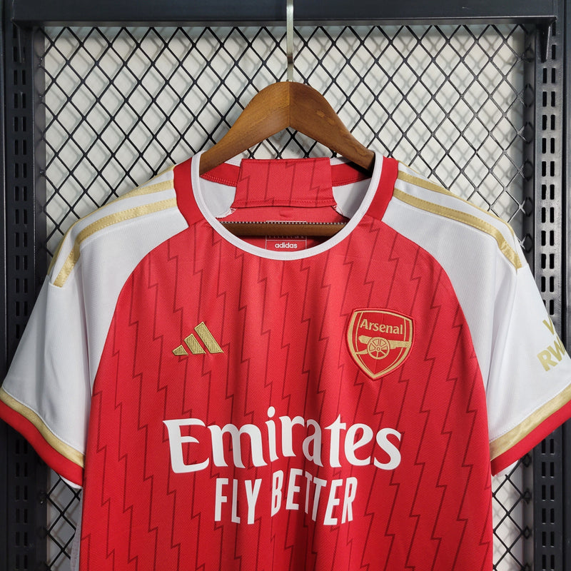 Camisa Arsenal Home 23/24 - Adidas Torcedor Masculina